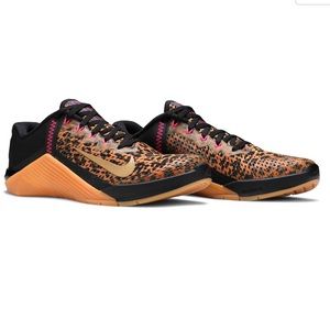 Nike Metcon 6 Leopard print Sz7